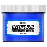 Ecotex® Electric Blue Water Based Screen Printing Ink (Quart - 32oz.) - Fabric Ink, Silk Screen Ink, Soft Fabric Ink or Ink for Shirt Printing - Screen Printing Supplies for Screen Printing Kit