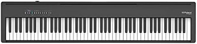 Roland FP-30X Digital Piano with Built-in Powerful Amplifier and Stereo Speakers. Rich Tone and Authentic Ivory 88-Note PHA-4 Keyboard for unrivalled Acoustic Feel and Sound. (FP-30X-BK), Black