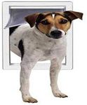 Perfect Pet Pet Door with Telescoping Frame, Extra Large, 10.25" x 15" Flap Size