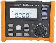 MS2302 Digital Earth Ground Resistance Tester with 2 Pole and 3 Pole Mode High Precision, 0 Ohm - 4000 Ohm Insulation Tester