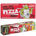 Teenage Mutant Ninja Turtles Desk Mat, Large Mouse Mat 70 x 30 cm Desk Protector Mat PC Laptop Keyboard and Mouse Mat Large Desk Pad Fun Home Office Gadgets Official Merchandise