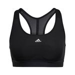 adidas,TRAINING MEDIUM SUPPORT GOOD LEVEL BRA PADDED,black,XLDD