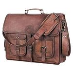 KPL 18 INCH Leather Briefcase Lapto