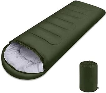 Linist Adult Camping Sleeping Bag Ultra Light Fluffy Sleeping Bag with Compression Bag for Outdoor Traveling Hiking,Comfort Temperature: 10℃~15℃