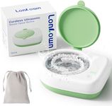 Lonlown 50kHz Cordless Ultrasonic Retainer Cleaner Machine Rechargeable Portable Wireless Retainer Cleaner USB Fast Charge 2000mAh Battery Charge Once Use 8 Times Small Travel Size 80ml