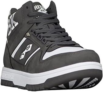 British Knights Men's Kings Sl Sneakers, Charcoal/White, 12