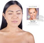 SilcSkin Silicone Eye Pads - Reusable Overnight Eye Patches, Medical-grade Silicone for Fine Lines, Crepey Skin, and Puffiness - 20 Day Supply