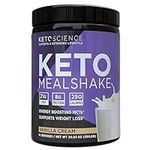 Keto Science Ketogenic Meal Shake Vanilla Dietary Supplement, Rich in MCTs and Protein, Paleo Friendly, Weight Loss, 14 servings, 20.7 oz Packaging May Vary