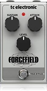 TC Electronic FORCEFIELD COMPRESSOR Classic Compressor/Limiter Pedal with Endless Sustain