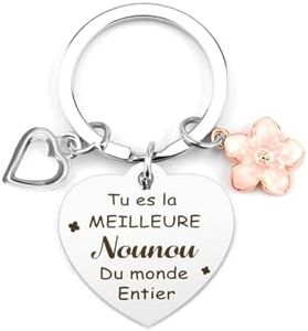 Kolovki Cadeau Nounou, Cadeau Nounou Original, Porte Clef Nounou, Cadeau Pour Nounou, Cadeau Nounou Noel, Cadeau Noel Nounou, Cadeau NoëL Nounou, Cadeaux Nounou