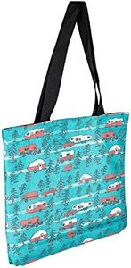 Camco Life is Better at The Campsite Canvas Tote Magnetic Closure (53269)