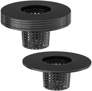 Tectsia Net Pots 6 Inch for 5 Gallon Bucket Net Pot Lids 5 Pack, 2 in 1 Wide Lip Hydroponic Bucket Lids, BPA-Free, DWC Basket Lids for 5 and 3.5 Gallon Bucket