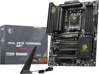 MSI MAG X870 Tomahawk WiFi Gaming Motherboard (AMD Ryzen 9000/8000/7000 Series Processors, AM5, DDR5, PCIe 5.0, SATA 6Gb/s, M.2, USB 3.2 Gen 2, Wi-Fi 6E, Bluetooth 5.3, 2.5Gbps LAN, HDMI/DP, ATX)