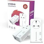 Strong Powerline 600 V2.0 Adapter Homeplug Passthrough Starter Kit - 2 Pack