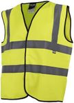 Scan Hi-Vis Waistcoat Yellow - M