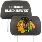 Fanmats NHL Chicago Blackhawks Polyester Head Rest Cover