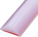 Raycity Collapsible Shower Threshold Water Dam Barrier,Shower Door and Kitchen Water Strip Dam Shower Guard for Dry And Wet Separation Caulk Seal Strip Edge Trim(98Inches/Transparent)