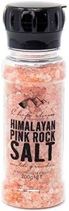 Chef's Choice Himalayan Pink Rock Salt with Grinder, 200 g