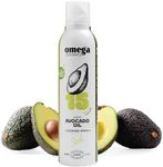 Omega Pressery Light Avocado Oil Cooking Spray - 150 ml | Neutral Flavour | High Smoke Point 270°C | 100% Pure Natural Cooking Oil | Ideal for Frying, Roasting, Baking & Air Frying at High Heat