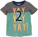 Mud Pie Baby Boy's Yay T-Shirt (Toddler)