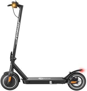 ECOROAD Electric Scooter EC8, 18 Miles Long Range Adults Commuting Scooters, 450W Peak Motor & 19 MPH Foldable Electric Kick Scooters, 10" Pneumatic Tires E-Scooter with Dual Rear Suspension