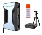 New Einscan Pro 2X 3D Scanner Premium Edition with Handheld HD Feature Alignment 0.2mm Resolution for Reverse Engineering, Manufacturing, Design, Art, Medical, Education