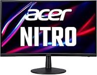 Acer Nitro 23.6" Full HD 1500R Curved Gaming Monitor | AMD FreeSync Premium | 165Hz Refresh Rate | 1ms (VRB) | ZeroFrame Design | 1 x Display Port 1.4 & 2 x HDMI 2.0 Ports (Renewed)