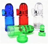 5 Pcs Outstanding Snuff Bottle Ultimate Rocket Acrylic Transparent Clear Bottoms acrylic snuff bullet vial Snuff rocket snorter rocket sniffer