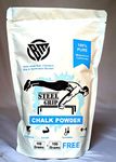 bodymechanicsglobal Chalk Powder for Calisthenics, Rock Climbing, Gym, Crossfit, Billiards and More (500)