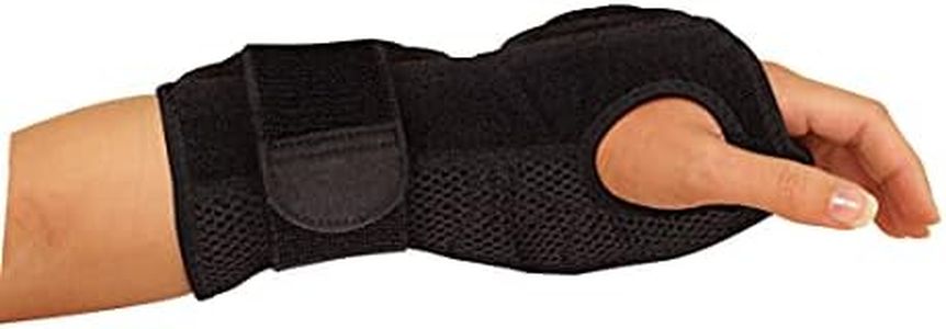 Mueller Night Support Wrist Brace, Black, OSFM, 1 Count (Pack of 1)