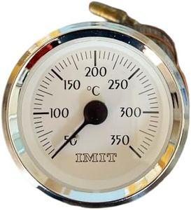 Termometro con bulbo e capillare da 1 metro da 50°C a 350°C
