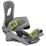 Nitro Men's Rambler '23 All Mountain Freestyle Cheap Binding Snowboard Binding, Factory Craft S, L