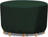 RICHIE Garden Furniture Covers Waterproof Garden Outdoor Table Cover 230x90cm, Heavy Duty 600D Oxford PVC Breathable Coating for Furniture Sets Patio Table Cover Green