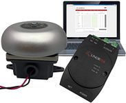 Netbell-2-1Bel TCP/IP Web-Based Bell Kit with one 6-inch Bell for School/Factory Automatic Break Bell System with Up to 500 Scheduled Events Capacity, POE Enabled