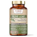 Olive Leaf Extract - Spanish Source - UK Made - Zero Additives - Pullulan (120 Count (Pack of 1))