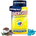 Energize Caffeine Pills, Fast Actin