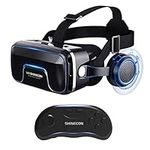 VR Headset with Remote Controller,H