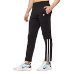 MARK LEUTE Gym Wear Track Pants for Men. (3X-Large, Black)