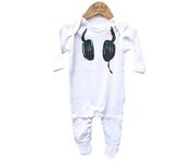 DJ Headphones unisex Baby Romper