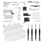 Inner Parts Complete Screws Set and Full Internal Metal Plate Cover Replacement Kit for iPhone 8 Plus Metal Bracket Bottom Small Screw with Repair Tools Screwdriver for 8Plus