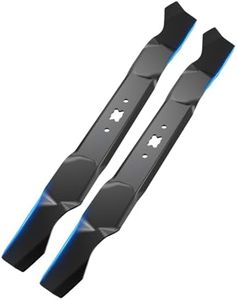 21 inch Mulching Blades, Lawn Mower Blade Replace Number for Troy Bilt Cub Cade, Craftsman MTD 942-0741A 742-0741 742-0741A 942-0741, Center Hole Bow Tie Shape, 2 Pcs