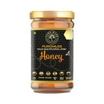 Puro Miles Raw Honey | Organic, Natural & Pure | Unprocessed & Unpasteurized | Sourced from Wild Himalayan Forests by Authentic Beekeepers | 1 Kg Glass Jar | Processed by Bees Delivered by us