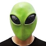 PartyHop Green Alien Head Mask Cool
