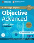 Objective Advanced Student's Book Pack (Student's Book with Answers with CD-ROM and Class Audio CDs (2))