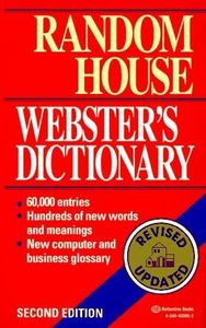 Random House Webster's Dictionary