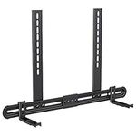 USX MOUNT Universal Soundbar Mount, Sound bar Wall Mount for Mounting Above or Under TV, Sound Bar TV Bracket fits up to 13lbs Max, Removable No-Slip Base Holder Extends 3.46”-6.06”