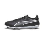 Puma Unisex Adults King Pro Fg/Ag Soccer Shoes, Puma Black-Puma White, 8 UK