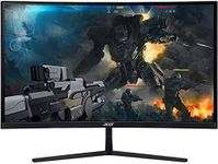 Acer Pbmiiipx 27" 1500R Curved WQHD (2560 x 1440) VA Gaming Monitor | AMD Radeon FreeSync2 HDR Technology | DCI-P3 | VESA Certified DisplayHDR400 | 4ms Response Time | Black | with USB3.0 HUB Bundle