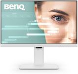 BenQ GW2786TC Office USB hub Monitor 27" 1080p | Coding Mode | IPS | Eye-Care Tech | Adaptive Brightness | Height Adjustable | White Monitor | Noice-Cancelling Mic | Daisy Chain | USB-C