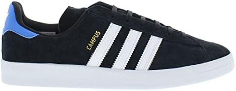 adidas Skateboarding Campus ADV, Black/White-black, 5.5